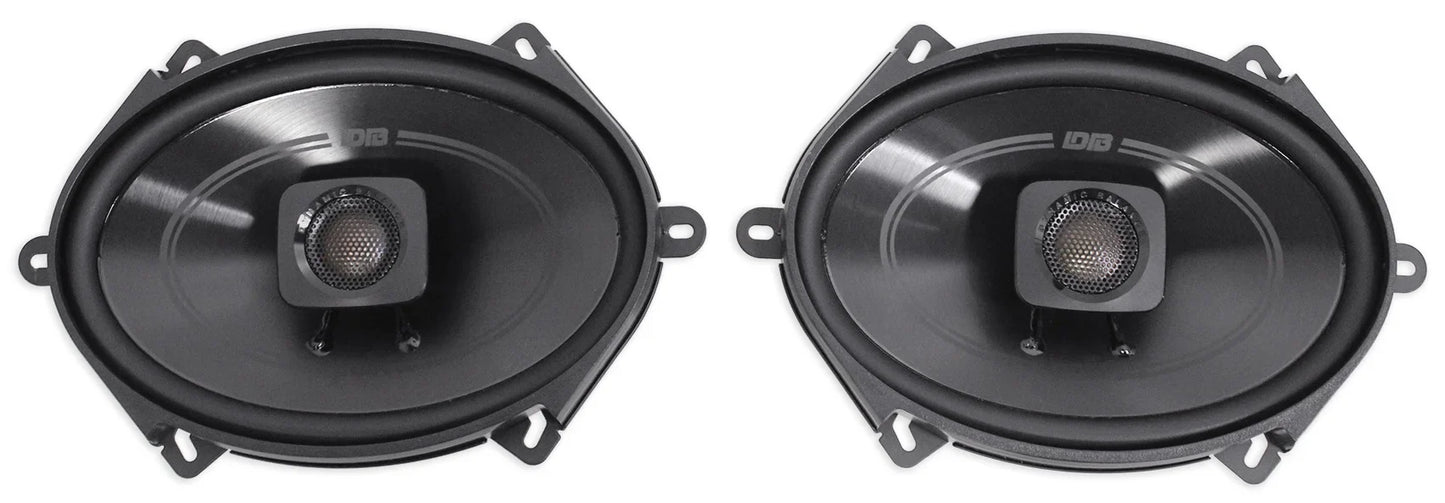 (2) Polk Audio DB572 5x7" 225 Watt Car Audio Speakers+Portable Bluetooth Speaker